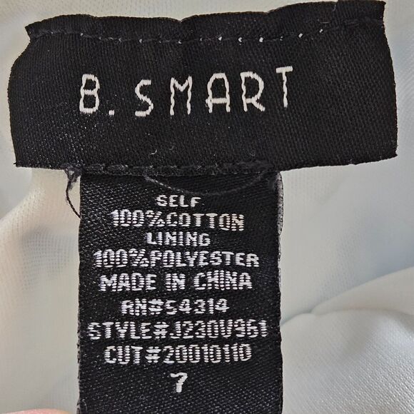 B Smart Dress Juniors Womens Sz 7 Mini Tiered Butterfly Y2K Coquette Babydoll - Picture 3 of 15